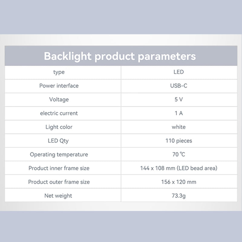 10 PCS CMYK Lithophane LED Backlight Board Kit Compatible with Bambulab A1/A1 mini Combo/P1P/P1S/X1C/X1E AMS 3D Printer for 3D Printed Photo Model Light Board, DIY 3D Printing Projects 10