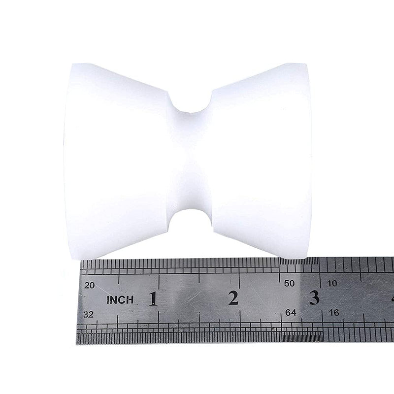 MIZUGIWA Anchor Roller Replacement White Acetal Wheels 2PCS
