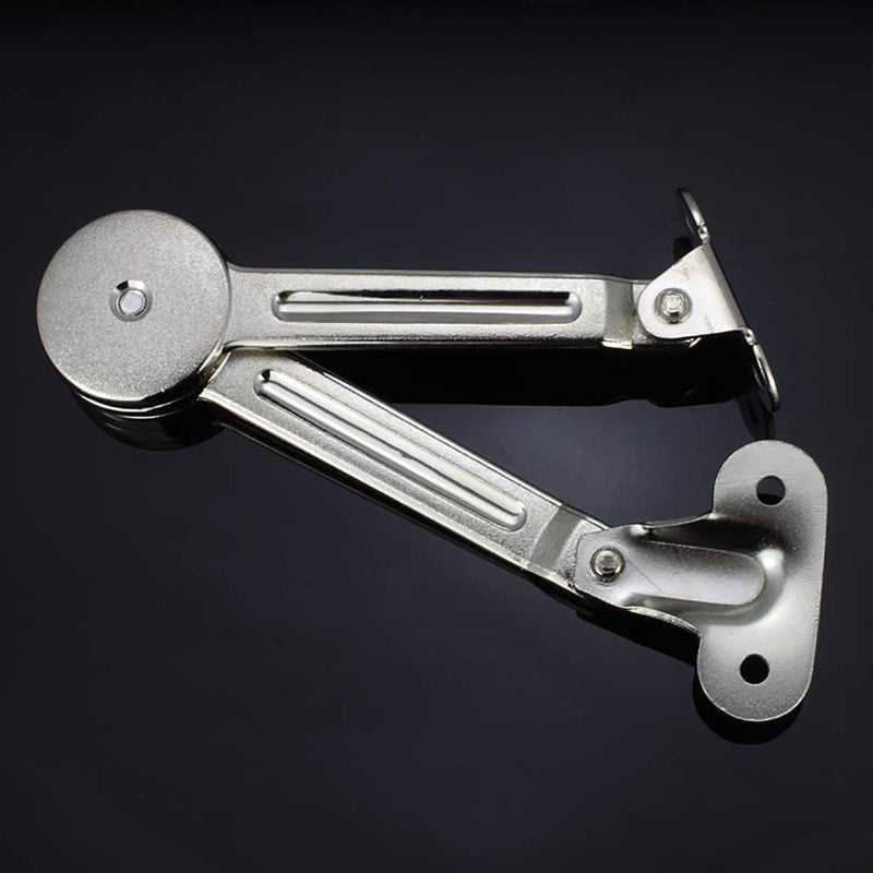 2 Packs [Upgraded] Qrity Cabinet Cupborad Furniture Door Lift Stay Support Hinge Damper - Support Up to 20KG - Opening Angle 75°/90°/110° - Come with Hex Key 2 Pieces