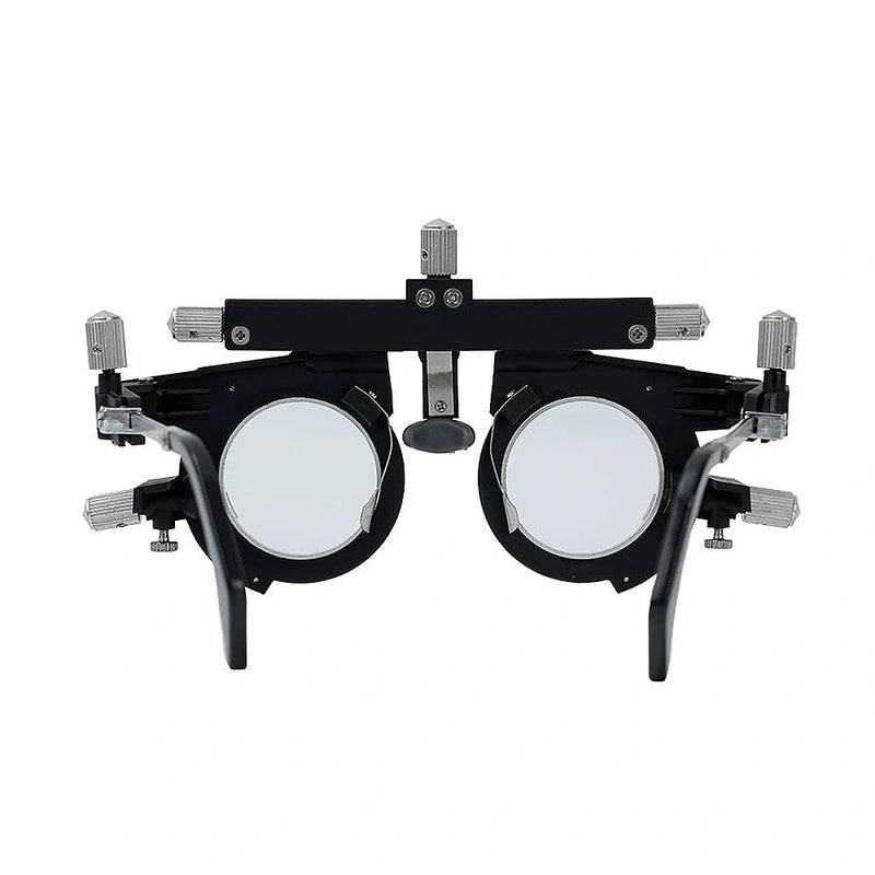 Optical Trial Lens Frame Adjustable Optometry Trial Frame with 360° Rotation & Wide Fit