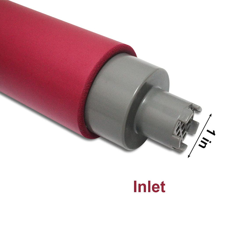 Kayak Manual Bilge Pump - Portable Hand Bailer, Emergency Siphon Pump for Boats, Canoe, Marine (16.5 Inch, Red)