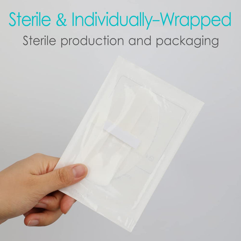 Feeding Tube Pads for Peritoneal Dialysis Peg/G/J Tube Stabilizer Accessories PD Abdominal Support Holder Patch Individually Packed Adhesive Stickers for Elderly Man Woman (Pack of 10) Catheter Stabilizer Adults-10 Pcs
