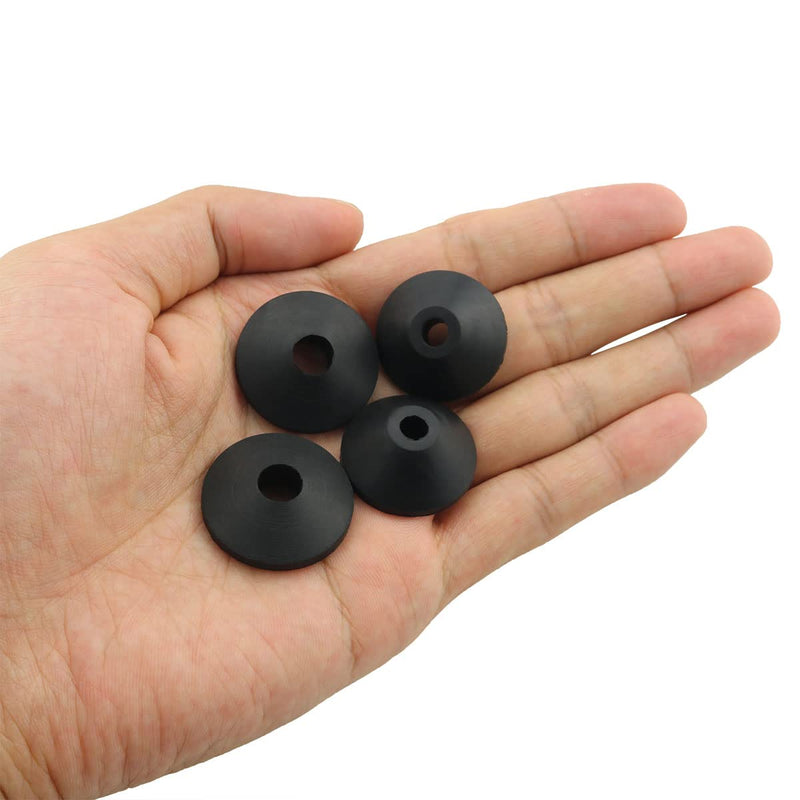12pcs Conical Toilet Bolt Rubber Washer M6 + M8 Prevent Leakage Bolt Kits for Toilet Tank Maintenance