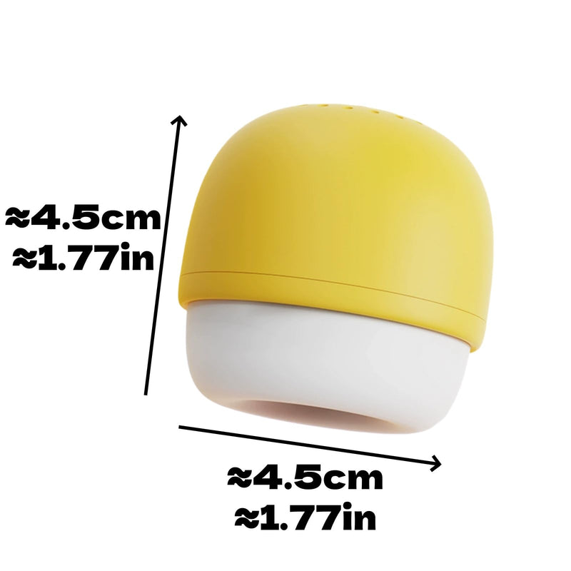 2Pcs Small Mushroom Faucet Filter Portable Bathroom Faucet Sink Water Filter Travel for Kitchen and Bathroom Sink Easy Install Purification