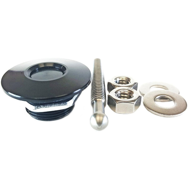 Products QL-25-SB 1.25" Upper Diameter Black Anodized MIni Quick Release Latch