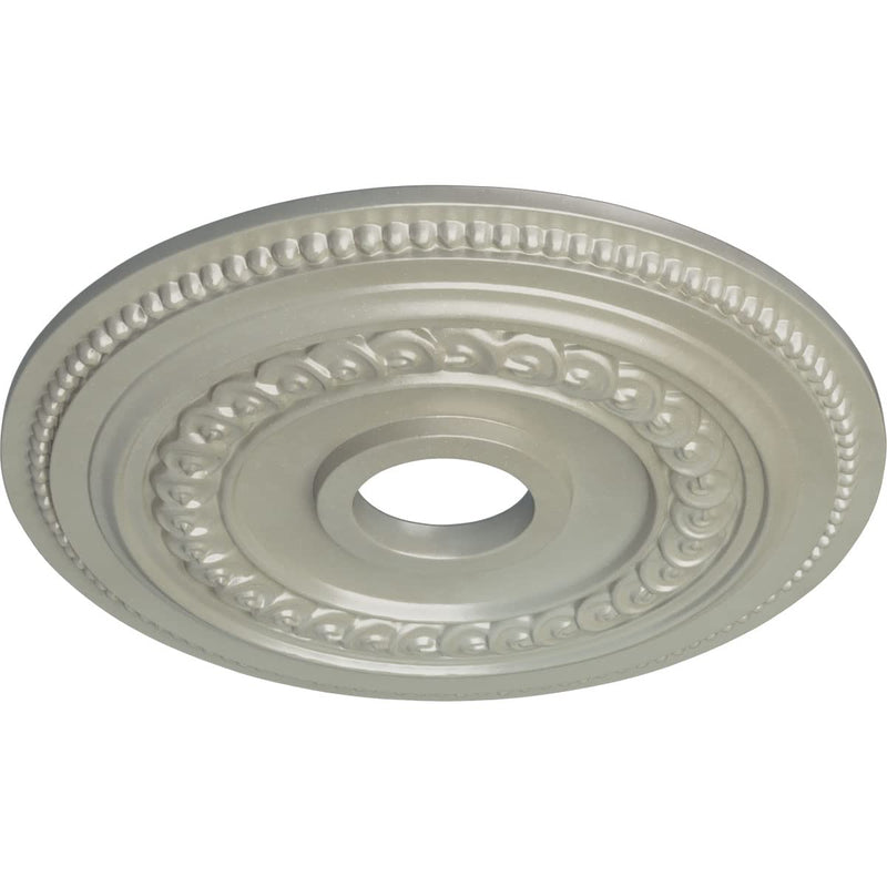 Ekena Millwork CM18OL1FCS Oldham Ceiling Medallion fits Canopies up to 8 5/8, Flash Copper Hand-Painted Flash Copper