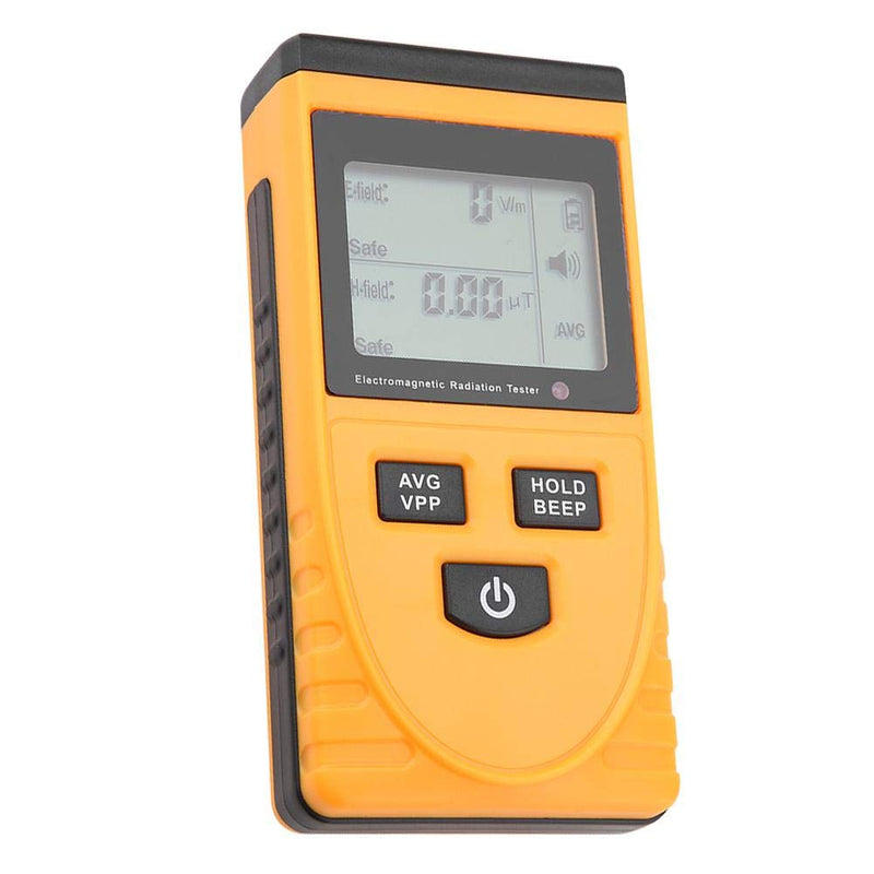 Radiation Tester,Electromagnetic Radiation Detector,EMF Tester GM3120,Sound and Light Alarm,Data Locking,Radiation Assessment,Large and Clear LCD Display Screen,Compact Size