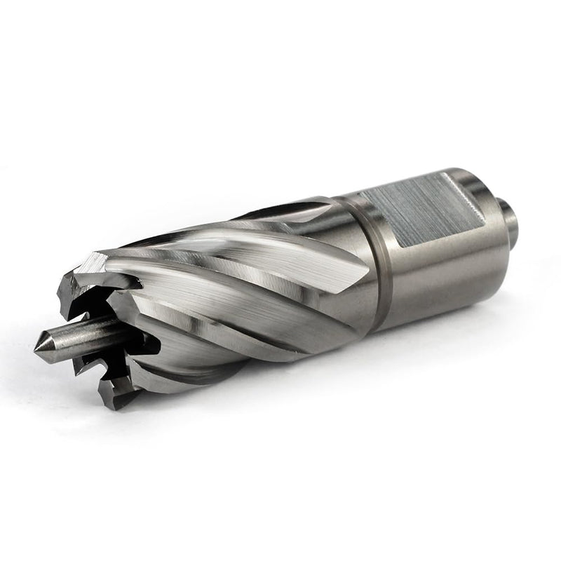 OSCARBIDE 13/16" x 1" HSS Annular Cutter 3/4" Weldon Shank Mag Drill Bit | 2 Flat | 13/16"Cutting Diameter | 1"Cutting Depth | Burr-Free Holes | Rapid Chip Removal | 10x Faster Than Twist Drills
