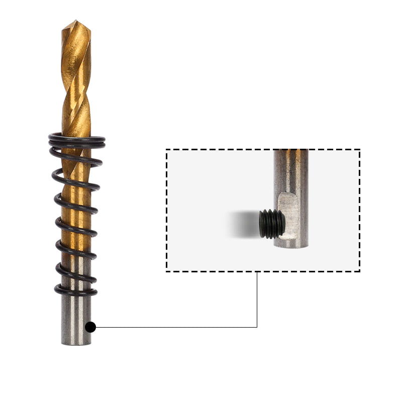 (7/8''|22mm) Heavy Duty Carbide Hole Saw with 2 Pilot Drill Bits, Hole Cutter cuts Stainless Steel, mild Steel, Iron, Copper, Brass, Plastic 22mm | 7/8" 1