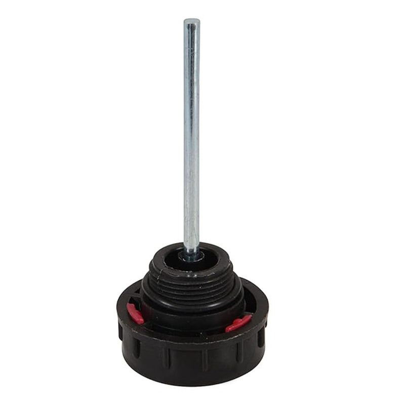 Hydraulic Fluid Reservoir Air Breather with Dipstick | Dump Cap Breather Replacement for Automotive Hydraulic Systems | Red Dehumidifier Cap for Hydraulic Equipment(∅1.58 x ∅1 inches) ∅1.58 x ∅1 inches