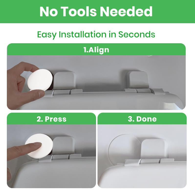 for Toto Washlet+ Bidet Toilet Hole Cover Silicone Plug Grommet Rubber Cap（2 PCS）