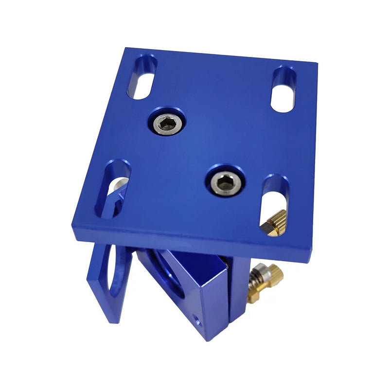 K40 CO2 Laser Head Set with 1st & 2nd Mirror Mounts, Dia.20mm, FL.50.8mm, for 20-40-60W Laser Engraving/Cutting Machines, Blue D20 FL50.8