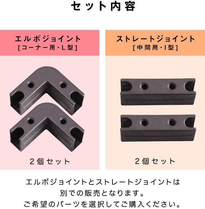 RiZKiZ Joint Parts for Wooden Playpens, Elbow Joint, Set of 2 [Corner / L Shape/Dark Brown] Size and Shape Re-combinable, Easy Installation - NewNest Australia