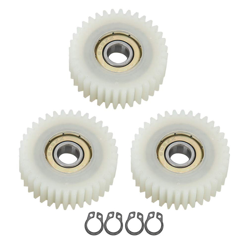36 Teeths Nylon Gears, Pr 3Pcs 36 Teeth 38mm Nylon Electronic Motor Gears fessional Accessory for Electrical Motor Clutch Gears Nylon 36 Teeth Planetary Gear