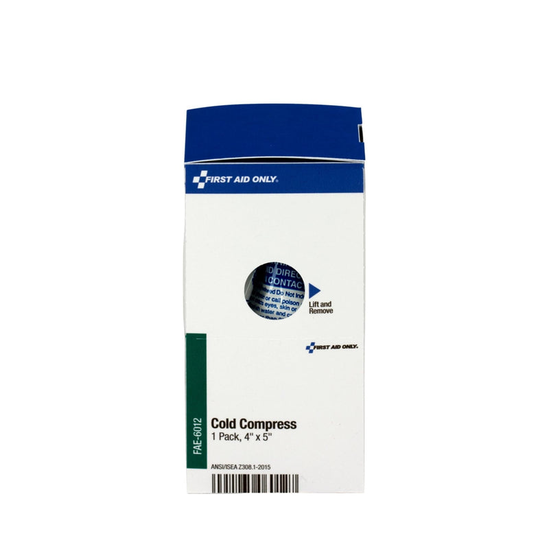 First Aid Only FAE-6012 Cold Compress Refill 5" x 4" x 4.3"