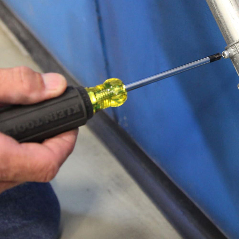 Klein Tools 7314 #1 Combo-Tip Driver, 4-Inch Fixed Blade, Made in USA #1 Combo Tip
