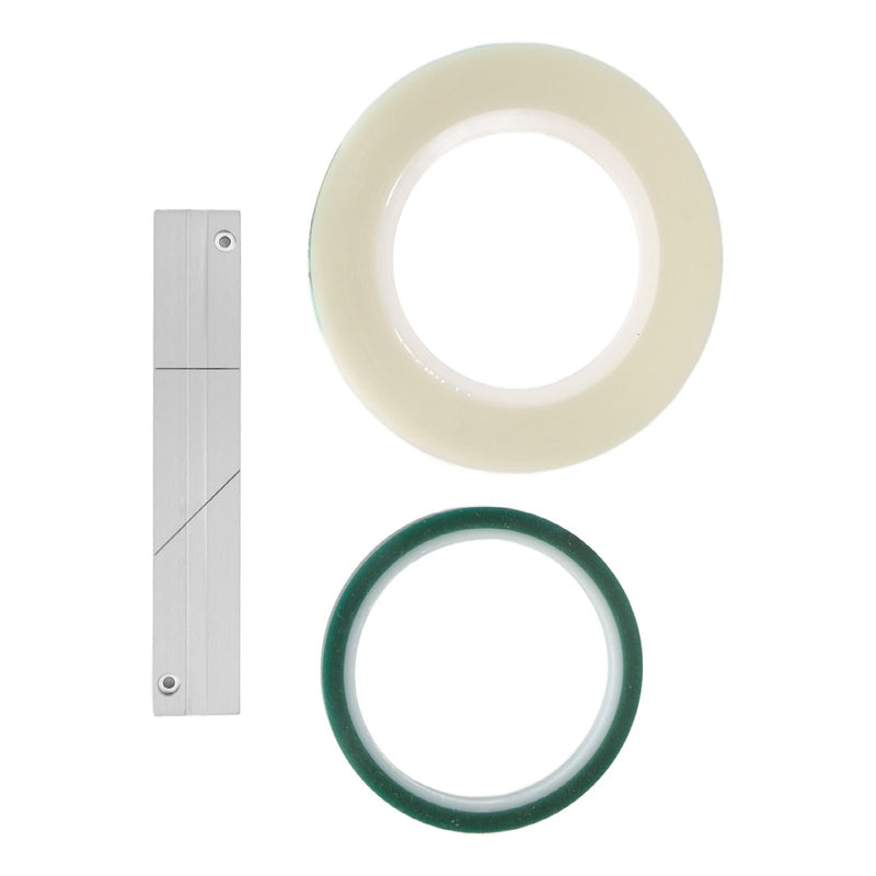 0.25 10 Inch Tape Splicing Set, Aluminum Alloy Professional Tape Splicing Block Open Reel to Reel Tape Splicing Set Fit for Revoxsonido 0.25 10 Inch Open Reel to Reel Tape Media