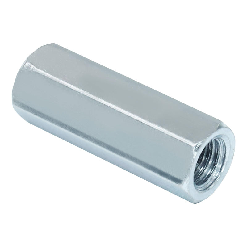 8 Pcs M5 X 0.8-Pitch 20 mm Length Metric Hex Coupling Nuts, 8 mm Width 304 Stainless Steel Threaded Rod Coupling Nut, Polishing Connector for Home Garage Repairs M5*20-8PCS