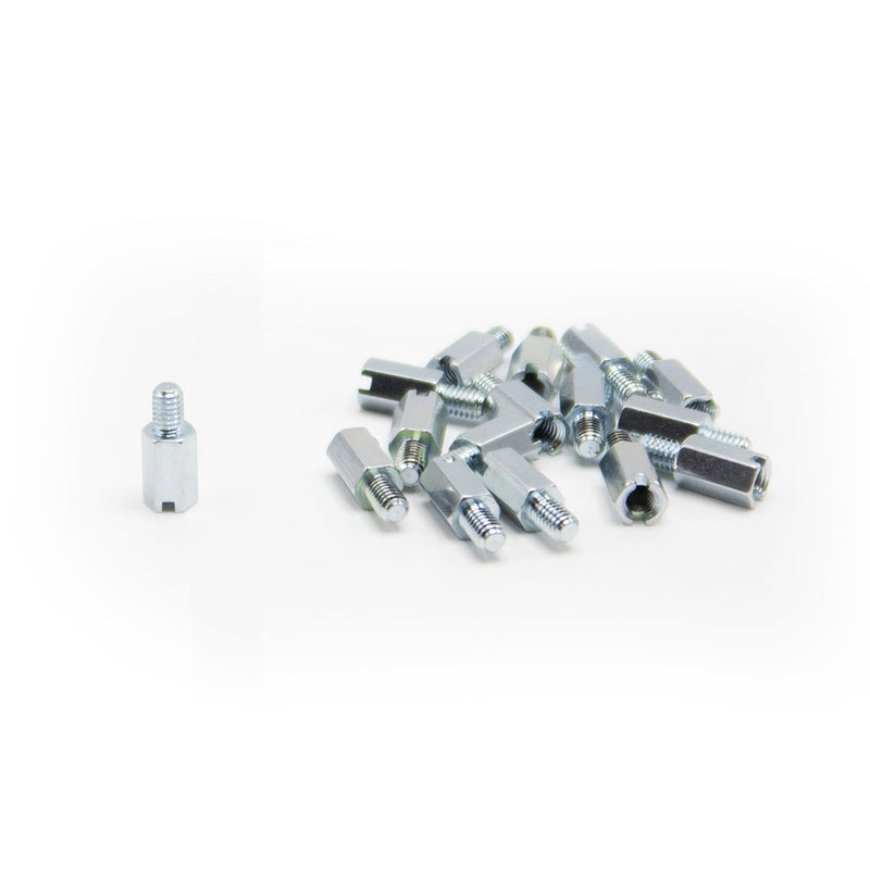 Kado Wall Mount Spacer Adapter Set for Desktop/Portable Monitor, 16pcs M4x10mm Hex Stainless Steel Standoff Spacer Screw Nut Bolt Motherboard Prototyping Accessories for PCB, Computer & Circuit Board 16-Pack