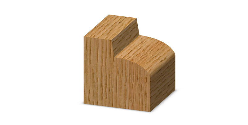 Whiteside Router Bits 3290 Thumbnail Table Edge Bit with 1-3/8-Inch Large Diameter and 3/8-Inch Cutting Length