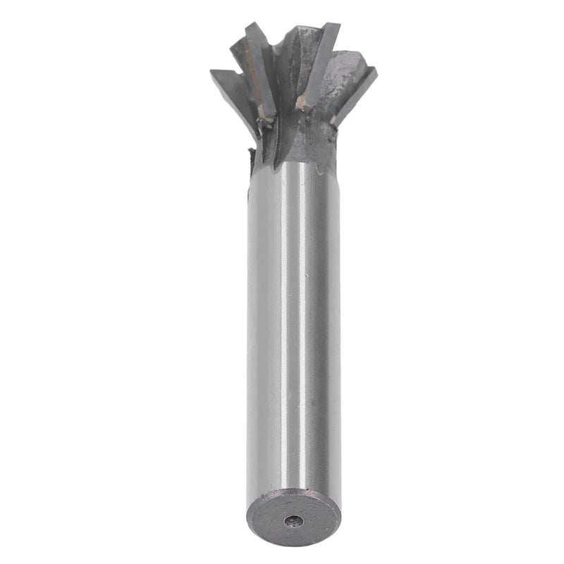 Dovetail Cutter 30mm 60 Degree Dovetail Cutter 6 Flute Carbide Slotting Milling Cutter Metalworking End Mill with Straight Shank 30mm / 1.2in