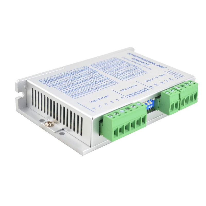 STEPPERONLINE Digital Stepper Motor Driver CNC 1.0-4.2A 20-50VDC for Nema 17, 23, 24 Stepper Motor
