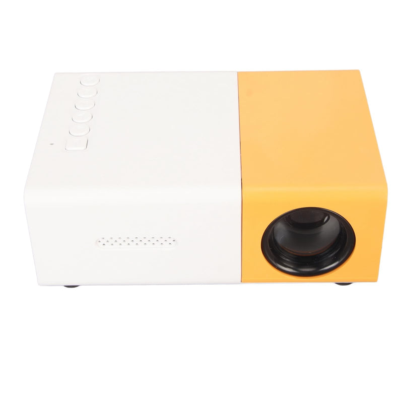 Projector with Control, Interfaces, Up to 60in Projection Size, 1080P Supported, for Use, LCD Imaging Technology