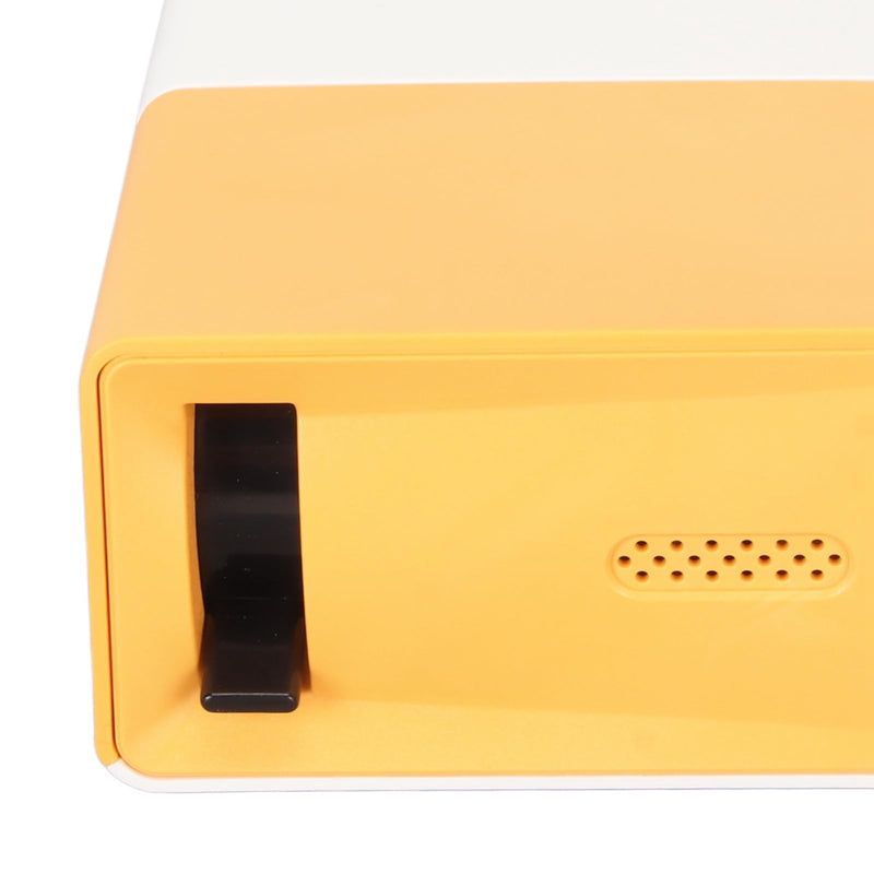 Projector with Control, Interfaces, Up to 60in Projection Size, 1080P Supported, for Use, LCD Imaging Technology