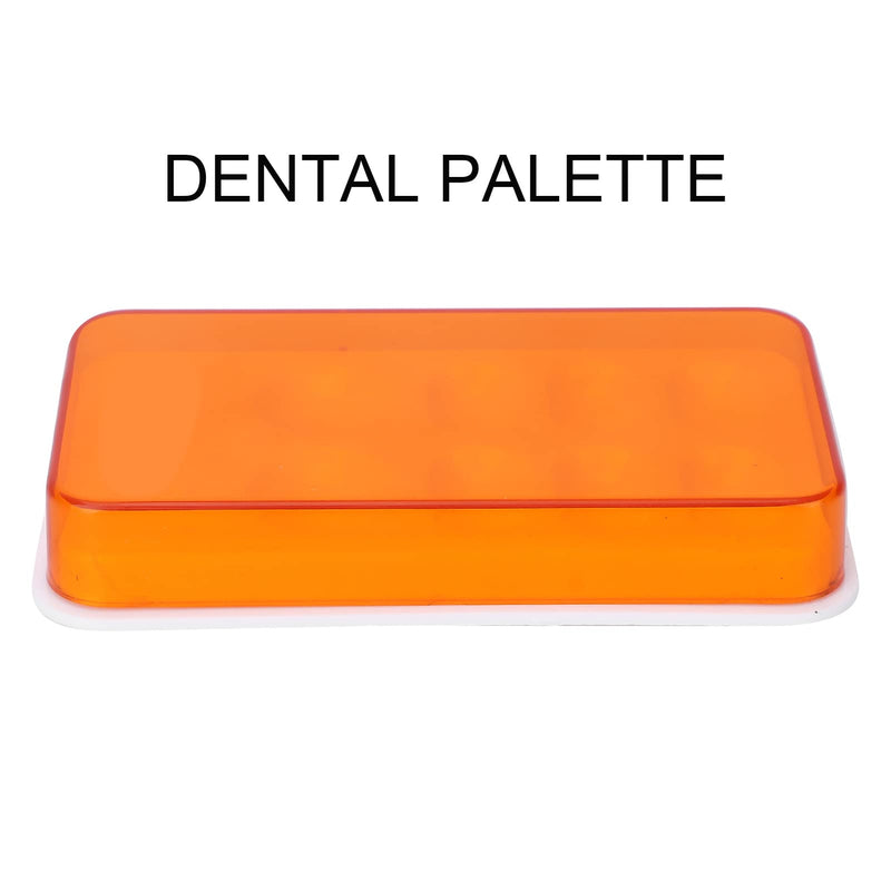 Dental Mixing Plate, Antimagnetic Dental Lab Plastic Palette High Temperature Multifunctional for Oil Paint for Watercolor Paint for Toner