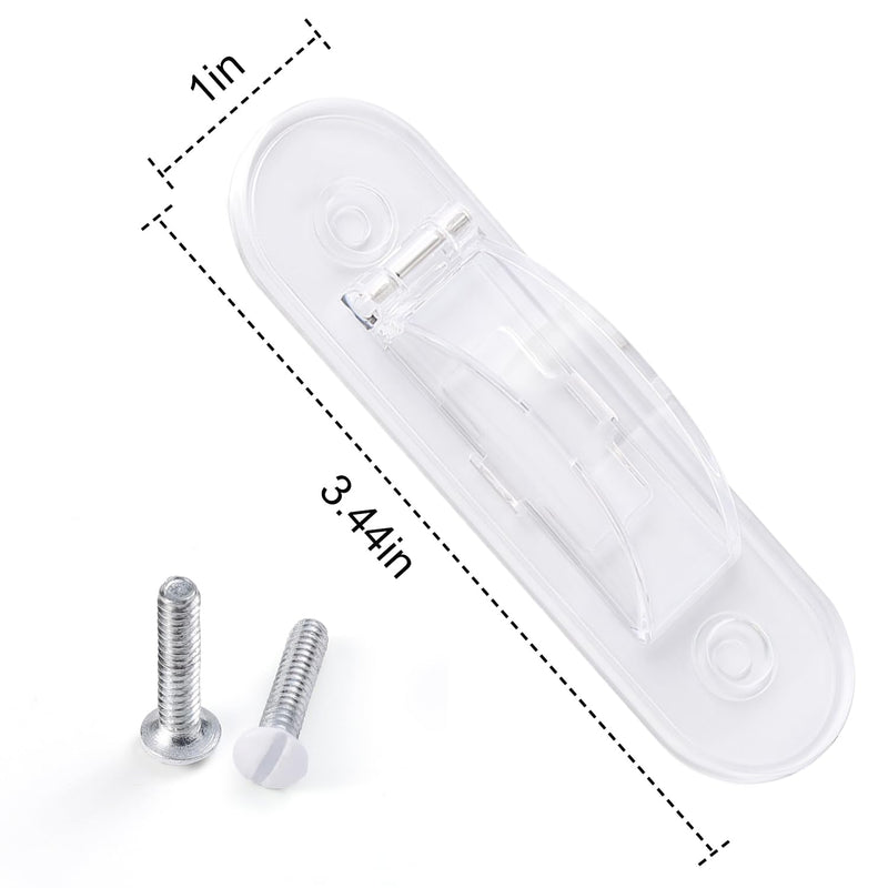 Wall Switch Guard, Childproof Light Switch Cover Guard | Toggle Style | Light Switch Protection | Lock Toggle Switch in On or Off Position | 1 Pack, Clear