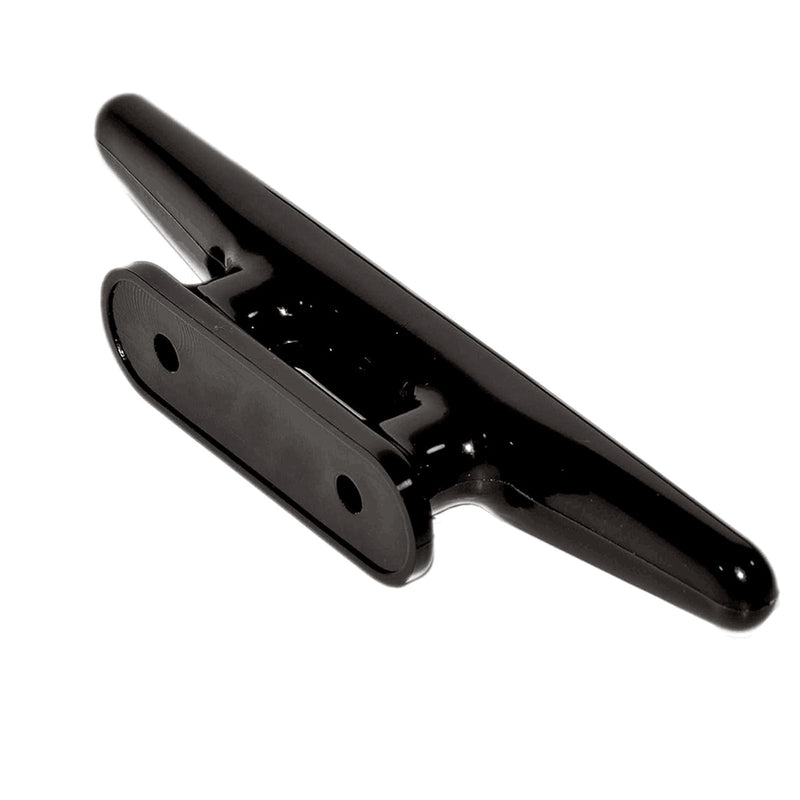 ISURE MARINE 4 Pack Boat Cleat Black Nylon Dock Cleat Kayak Cleat,4/6/8 inch with Fasteners 8 inch