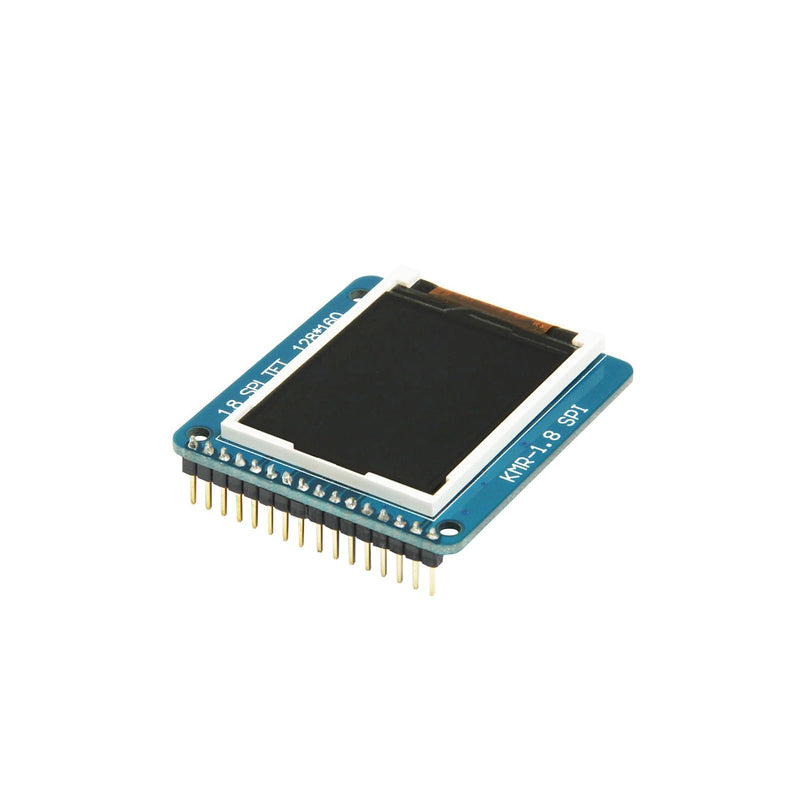 2-Pack 1.8-Inch ST7735R SPI 128 * 160 TFT LCD Display Module with PCB