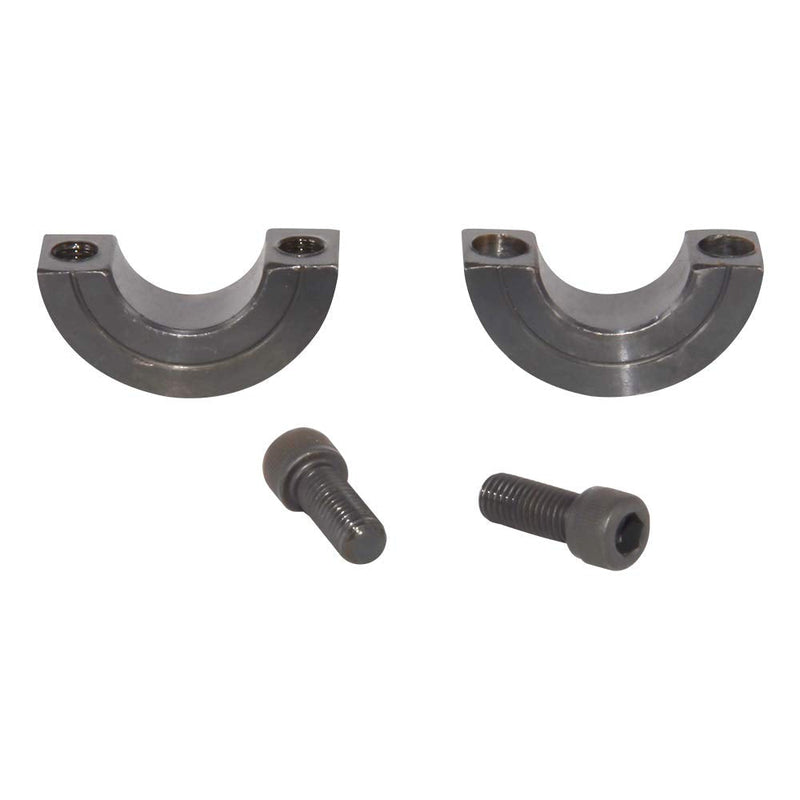 AZSSMUK 1" Bore Double Split Shaft Collar Black Oxide Set Screw Style (4 PCS) 4 1"