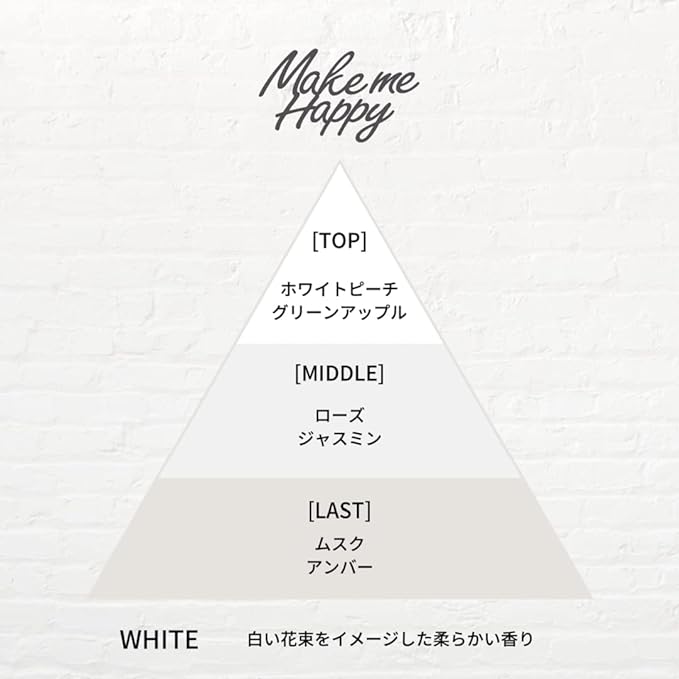 Canmake Make Me Happy Hand Cream White White White Peach Green Apple Rose Musk Ethanol Free Petroleum Surfactant Free White 1 pc - NewNest Australia
