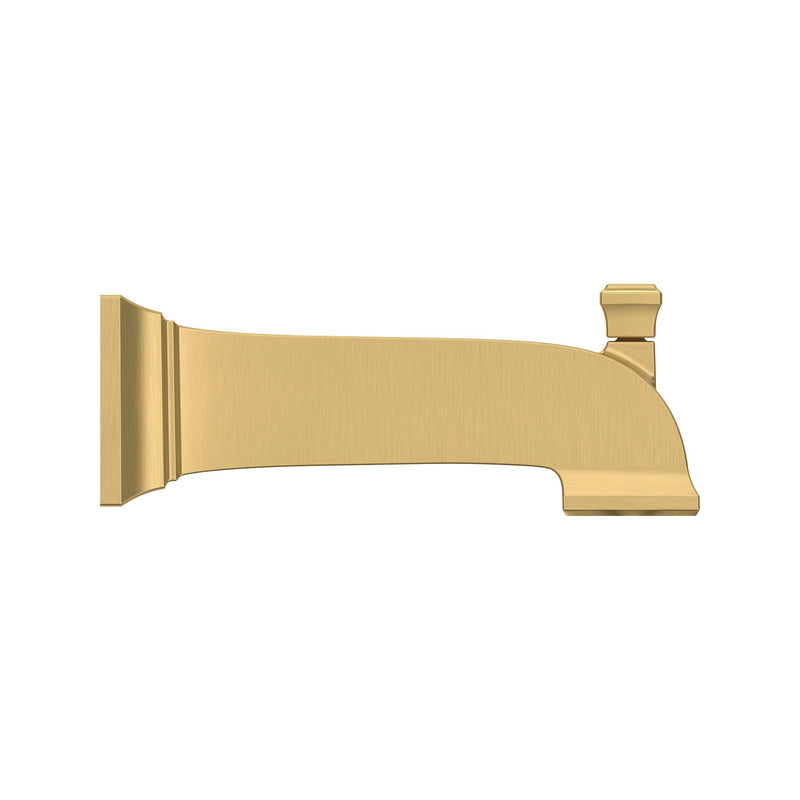 American Standard 8888109.GN0 Town Square S Slip-On Diverter Tub Spout, Brushed Cool Sunrise (Gold)