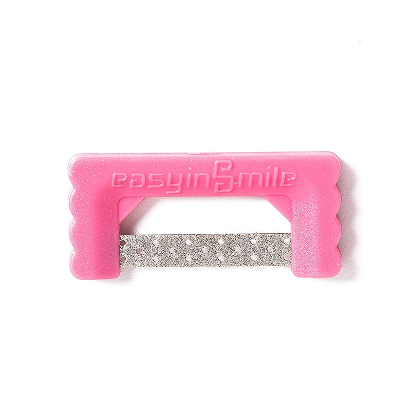 10pcs Easyinsmile IPR Dental Kit Orthodontic Interproximal Enamel Reduction Strips Tooth Polish Abrasive Saw Oral Care Cleaning Tool (Multicolor) Multicolor