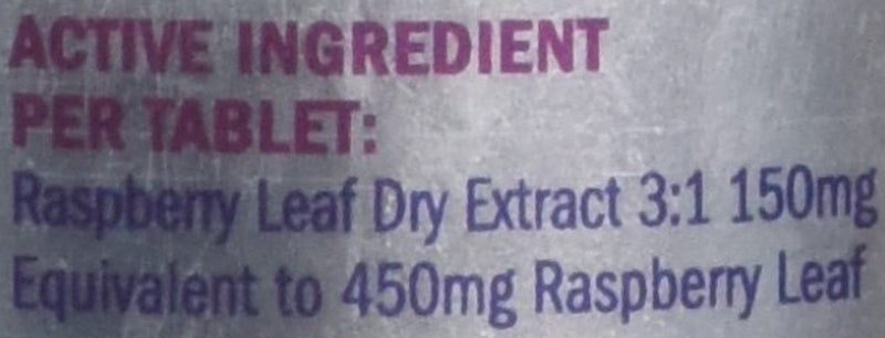Dorwest Herbs Raspberry Leaf Tablets for Dogs and Cats 100 Tablets - PawsPlanet Australia