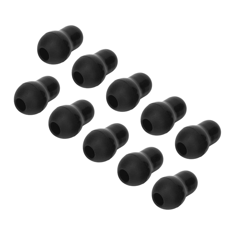 10 Soft Silicone Stethoscope Ear Tips, Fit Mushroom Shape, Compatible with ADC, Prestige, MDF, Comfortable & Wear