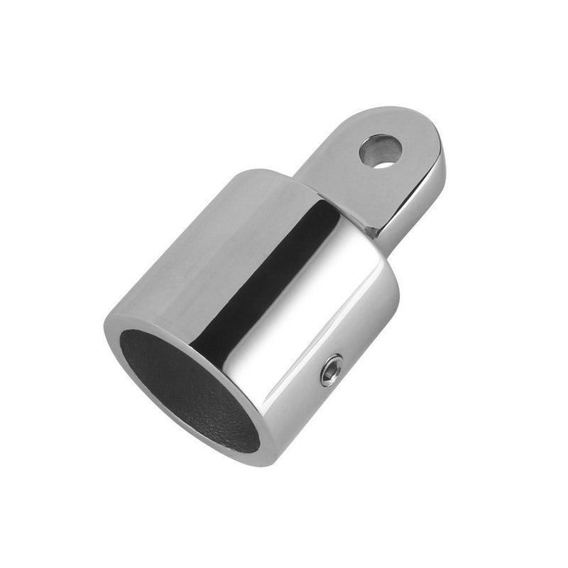 1-1/4 inch(32.8 mm) Bimini Top Cap Eye End Boat Fitting Stainless Steel 316 Boat Marine Hardware Fits 1-1/4 inch O.D. Round Tubing,2Pcs 32