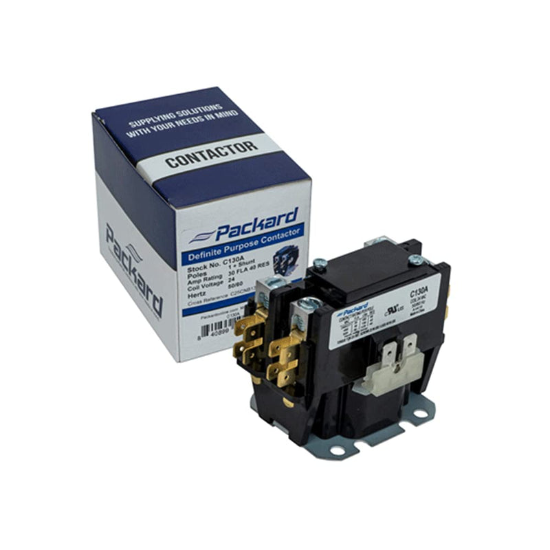 Packard Contactor C130A 1 Pole 30 Amps 24 Coil Voltage 4.5 Out of 5 Stars 44