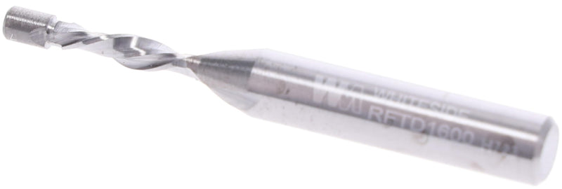 Whiteside Router Bits RFTD1600 1/8-Inch Cutting Diameter and Spiral Flush Trim Bit with Down Cut