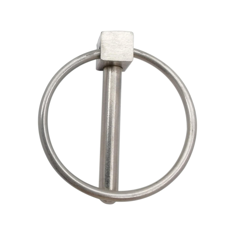 4PCS or 2PCS of Stainless Steel 316 Dia. 6mm1/4in Farm Tractors Trailers Diggers Lynch Pin Hitch Trailer Pins Boat Trailer Parts Tractor Parts Truck Linch Pin 4 PACKS
