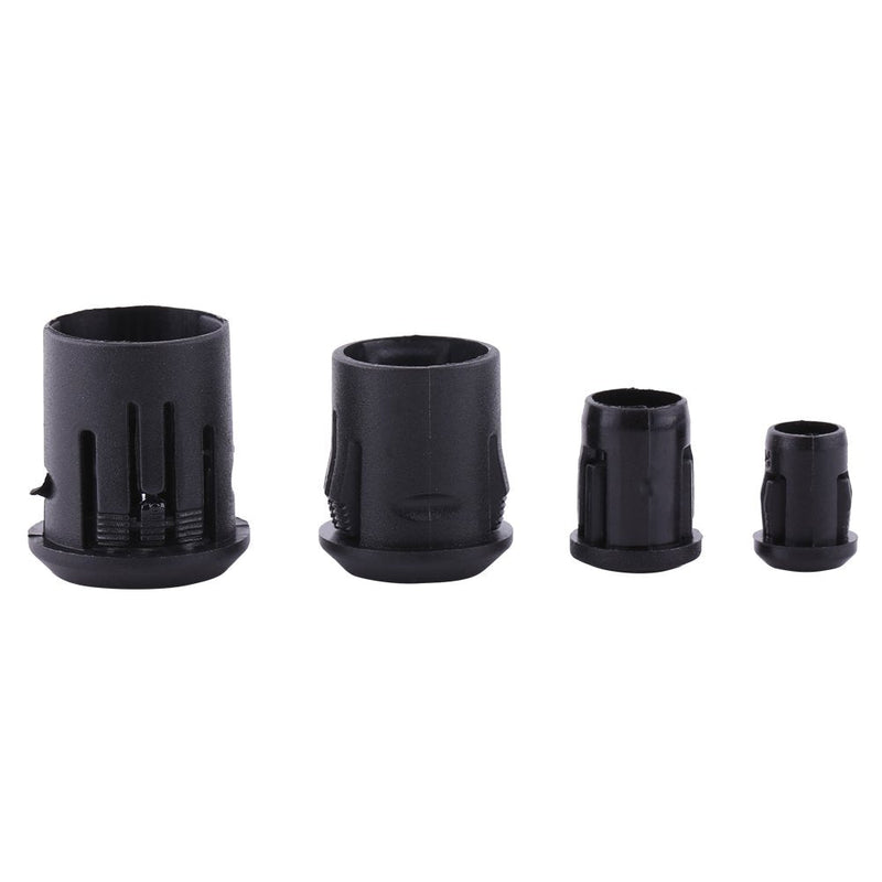 50pcs 3mm, 5mm, 8mm, 10mm LED Black Nylon Sockets Diode Holder Lamp(3mm/0.12in)