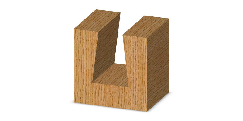 Whiteside Router Bits D7-625 Dovetail Bit with 5/8-Inch Large Diameter and 7/8-Inch Cutting Length