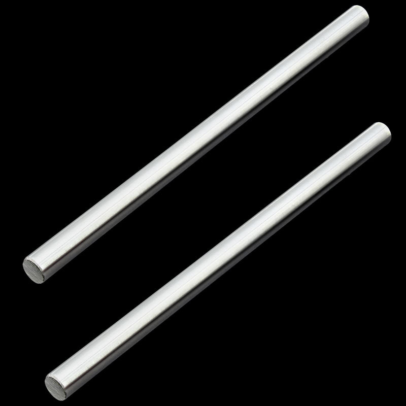 2-Pack 8mm x 150mm Linear Motion Rods Shaft Guide for 3D Printer and DIY Craft Tool, Case Hardened Chrome, Diameter 8mm, 5/16" x 5.91" 2 8mm x 150mm (5/16" x 5.91")