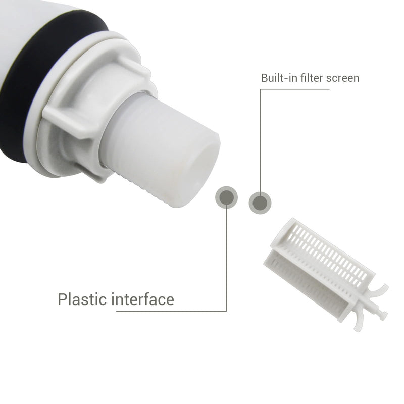 Toilet Side Mount Fill Valve Replacement,Compatible with Delta RP71168, G1/2 Inlet with G7/8 Adapter, Adjustable Float Height, Includes Refill Tube & Filter Screen, WC Tank Repair Parts