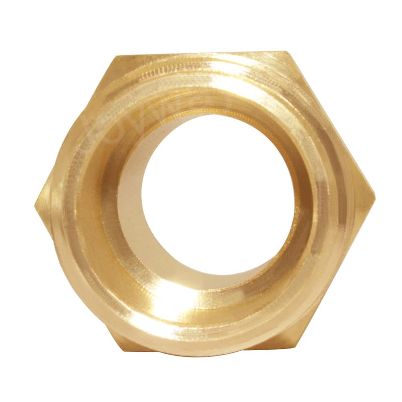 Joywayus Brass Barb Fitting 5/8" Hose Barb x 3/4" Male NPT Water/Fuel/Air(Pack of 2) 5/8"Barb x 3/4"NPT Male 2PCS