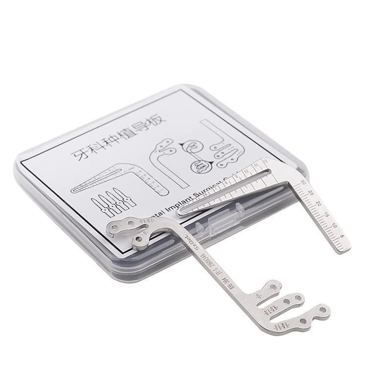 6pcs/Set Implant Guide Set Autoclavable Oral Planting Surgical Locator Positioning Angle Ruler Dentistry Materials - NewNest Australia