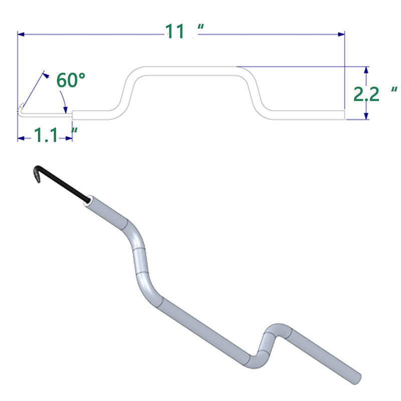 Non Tilt Window Spiral Balance Tension Tool MP3788, Pack of 1, Silver, 2 Year Warranty