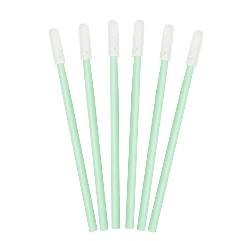 500 pcs 2.75" Small Head Cleaning Swab Sponge Dust Free Round Foam Tipped Swab Sticks for Camera Optical Lens and Automotive Detailing and Hard-to-Reach Area CK-FS742 (500) 500